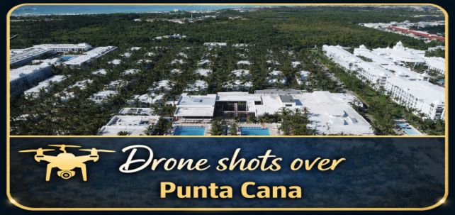 Drone shots over Punta Cana